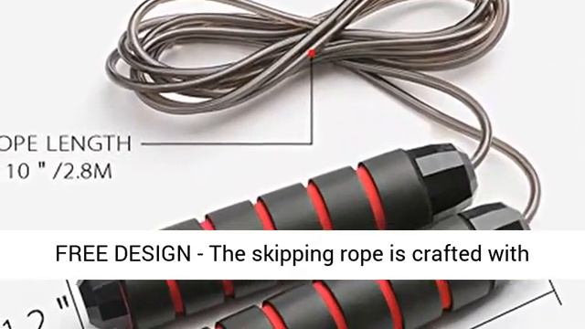 OWS Speed Jump Rope, Adjustable Skipping Rope Cable Tangle-Free for Exercise, Boxing, Fitness Train смотреть онлайн