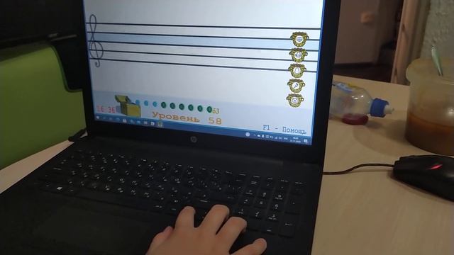 учимся читать ноты с программой Софт Моцарт, Таня, 10 лет смотреть онлайн
