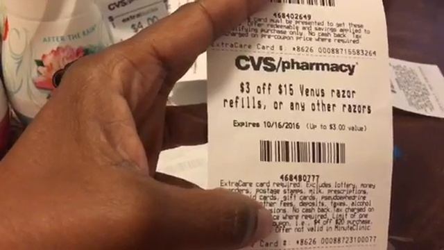 CVS COUPON HAUL 10/2/16 смотреть онлайн
