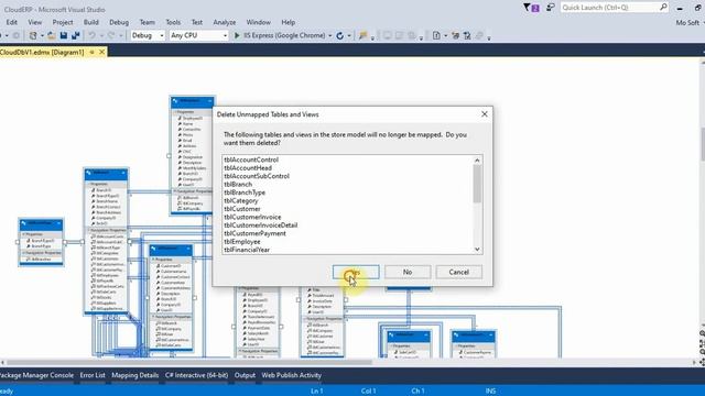 Business ERP Part 27 Entity DataModel Updated  ASP NET MVC