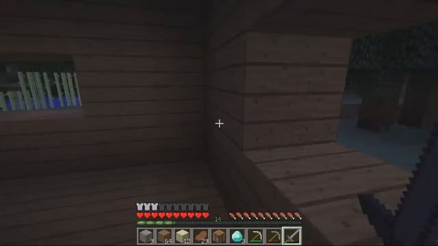 MineCraft LP [ Путешествие в квадратном мире ] №3 - Уголь,алмазы,скелет-читер,смерть.... смотреть онлайн