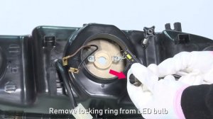 How to install Gastokyle H1 LED headlight bulb