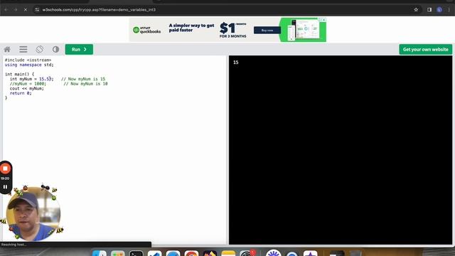C++ Learning Journey Day 3(Jan.3, 2024) - Variables (int, double, char, string, bool)
