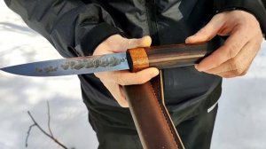 Якутский нож для левши!