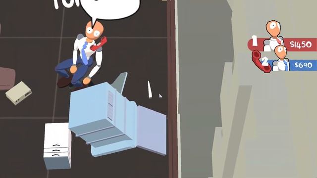 Chair Up - Local multiplayer mayhem on an office chair смотреть онлайн