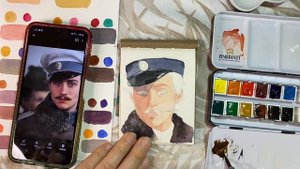 Совершенствуем навыки акварели- рисуем Сложно но Не Очень.