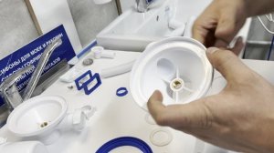 Установка двойного одноуровневого сифона К-40592 с переливом и отводом для слива от СМ на мойку.