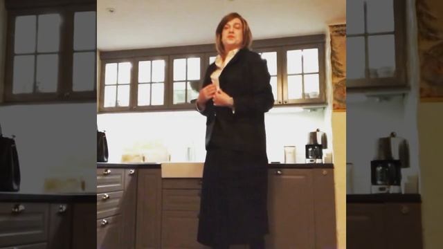 Crossdresser, Home From The Office