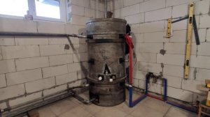 теплоаккумулятор  для Т. П. котла.   как сделал Я.