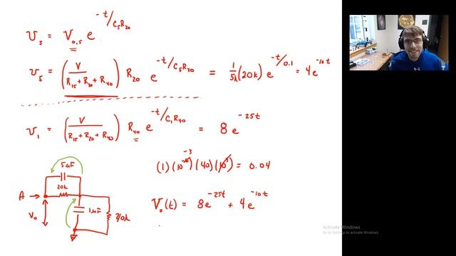 RC/RL circuits examples