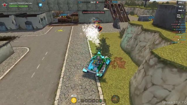 Tanki Online Freeze Jamming Mix Augment and Hunter gameplay no commentary смотреть онлайн