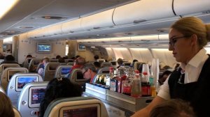 Turkish Airlines, Economy Class, Amsterdam to Istanbul, Airbus A330-300