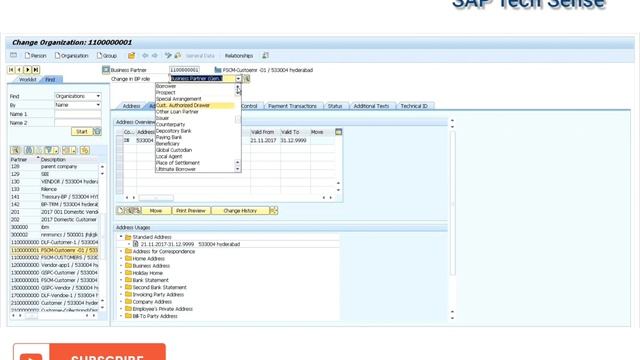 How to create Business partner in SAP S4 HANA Simple Finance||Business Partner Part 1