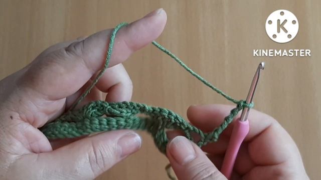 كروشيه غرزة من تكرار سطرين لعمل شال / كوفيه/ مفرش #crochet_stitches