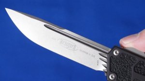 Нож Microtech Scarab II 278-10 Stonewash Tactical Standard USA