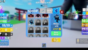 Играю в ⚡Ninja Legends! 2 часть ROBLOX