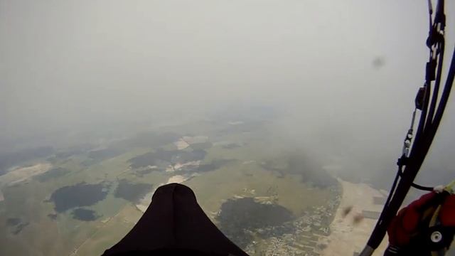 Полет на параплане с парадорома в Прогрессе смотреть онлайн