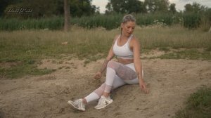 Gina's Daily Water Yoga    #Wetlook #Yoga #Sportswear