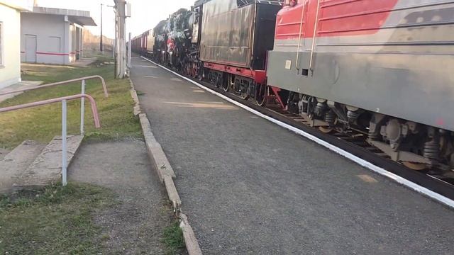 Эшелон Победы!!! Встречаем на ст. Анатольская. 09.05.2022 смотреть онлайн