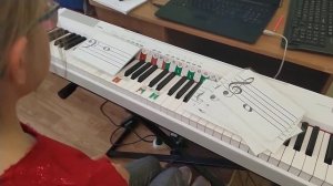 Учимся читать ноты с программой Софт Моцарт Яна 10 лет