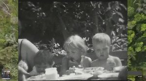 Старое КИНО. В саду  у предков.