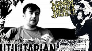 NAPALM DEATH - Utilitarian (Barney describes the album concept)
