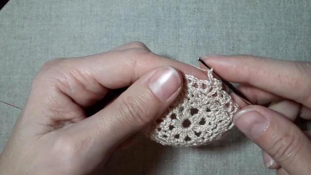 🧶Рельефная салфетка 