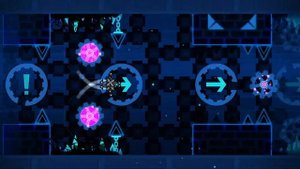 Geometry dash: BLUE HELL (синий ад) by LaZye (шоукейс)