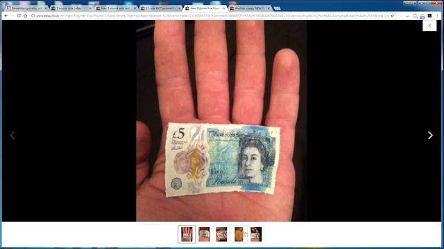 New 2016 UK 5 Pound Note Madness on eBay смотреть онлайн
