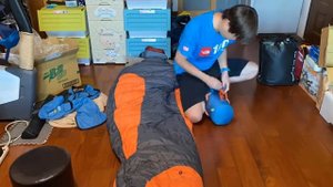 【好物開箱】黑冰 BlackIce Z400 睡袋開箱  (極輕量及壓縮後極小化、登山專用睡袋) | Goose Down Sleeping Bag Black Ice z400 Review