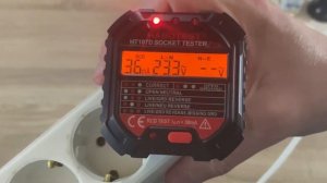 Habotest Socket Tester Pro HT107D - Review and Test