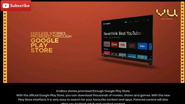 Vu Cinema TV | 40 watt soundbar | only @ 12999 INR | VU टीवी (Hindi) смотреть онлайн