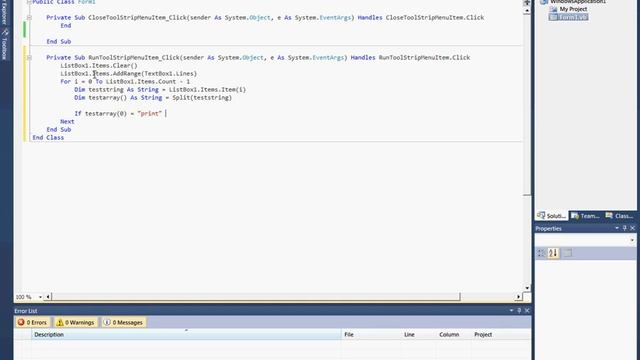 Visual Basic - How to create a simple programming language. смотреть онлайн