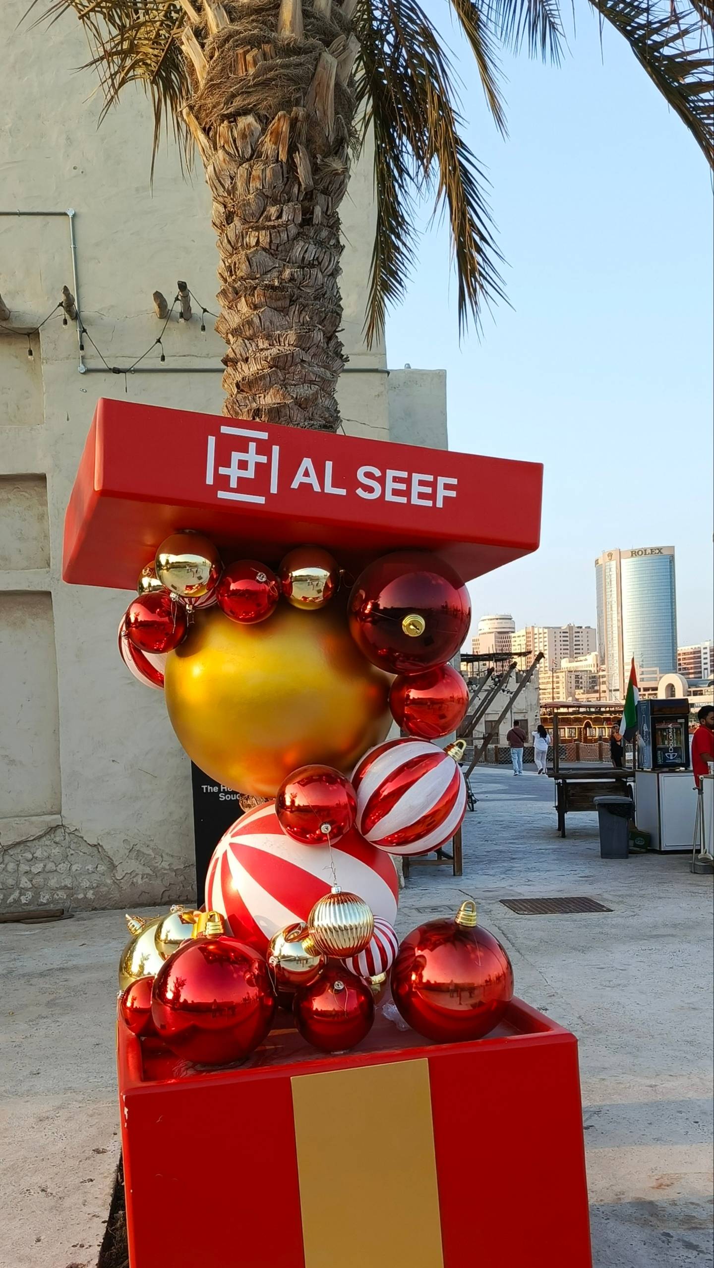 Аль Сиф Дубай. Исторический район Al Seef в Дубае. Прогулка по набережной. Рынок. смотреть онлайн