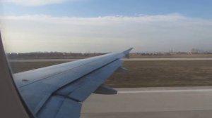 Взлёт Самолёта.  Аэропорт Анапа