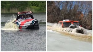 BigBo на реке летом и зимой