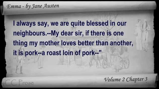 Vol 2 - Chapter 03 - Emma by Jane Austen смотреть онлайн