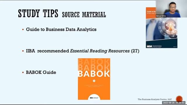 Certification Webinar: IIBA Business Data Analytics Certificate (CBDA)