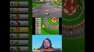 Первый раз играю MARIO KART 7 на Nintendo 3DS #nintendo #3ds #mariokart