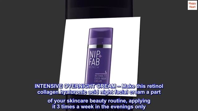 Nip + Fab Retinol Fix Overnight 0.1% Retinol Cream for Face with Hyaluronic Acid, Pro-Age Facial смотреть онлайн