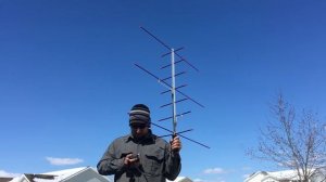 Ham Radio Wouxun KG-UV8D Plus Working SO-50 Satellite Pass