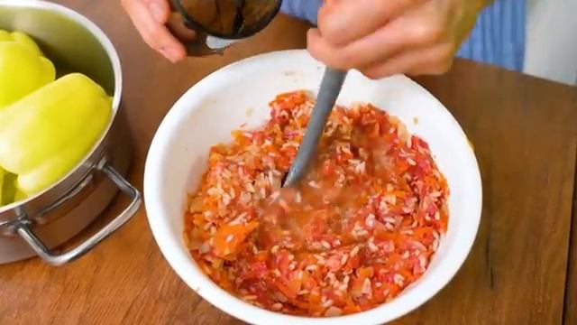 Фаршированные перцы – самый простой и вкусный рецепт! смотреть онлайн