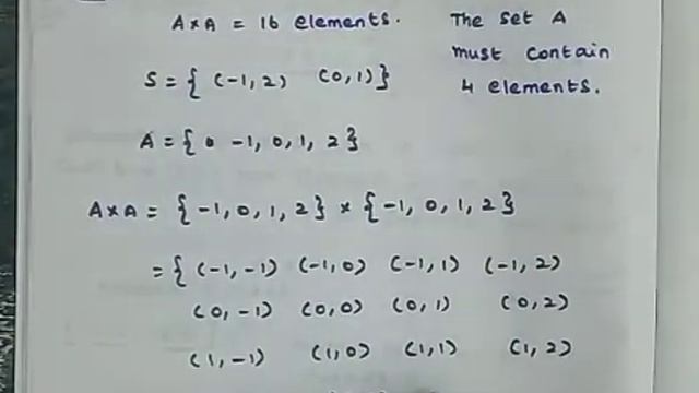Tamilnadu Syllabus Maths//Standard-XI//Unit-1// Sets, Relations & Functions//Exercise 1.1 q.no.10