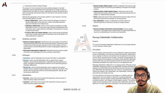 Communicate Business Analysis Information #babok #businessanalysis #stakeholderengagement #ecba#ccb