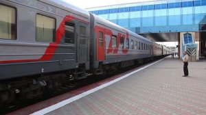 Прибытие ЭП20-005 с поездом №306 Москва — Сухум