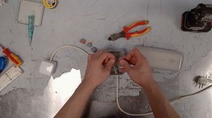 схема подключения выключателя и светильника