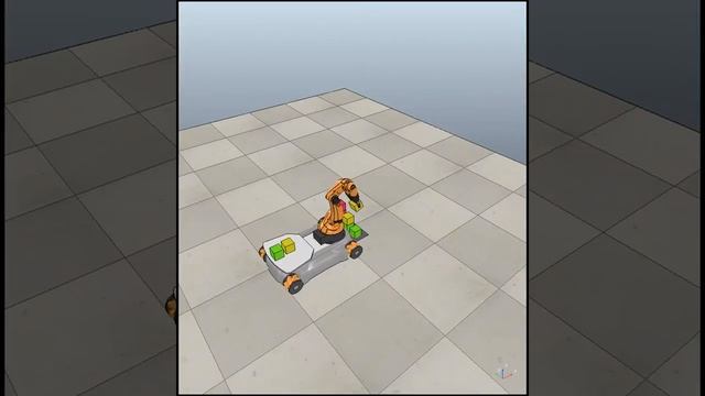 KUKA YouBot restacking stacks смотреть онлайн