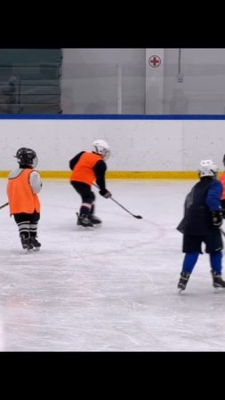 5летние любители хоккея #дети #kids #hockey #sports #хоккей #ovi #shorts