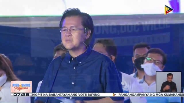 ‘Blue Wave’ caravan ng Moreno-Ong tandem sa Maynila, tumagal ng 8 oras смотреть онлайн