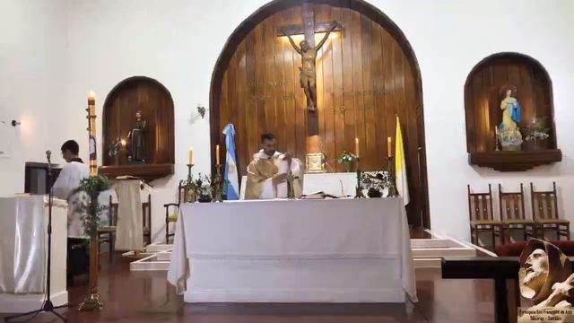 Santa Misa, Lunes octava de Pascua, 13/04/20, 20 hs. смотреть онлайн